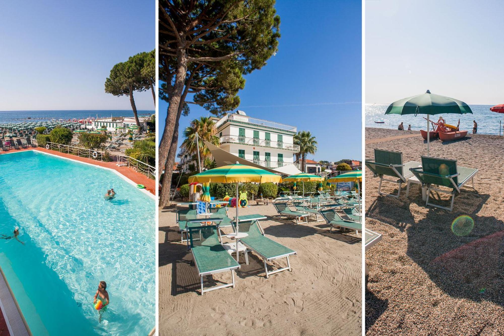 Hotel Gabriella Diano Marina Bagian luar foto