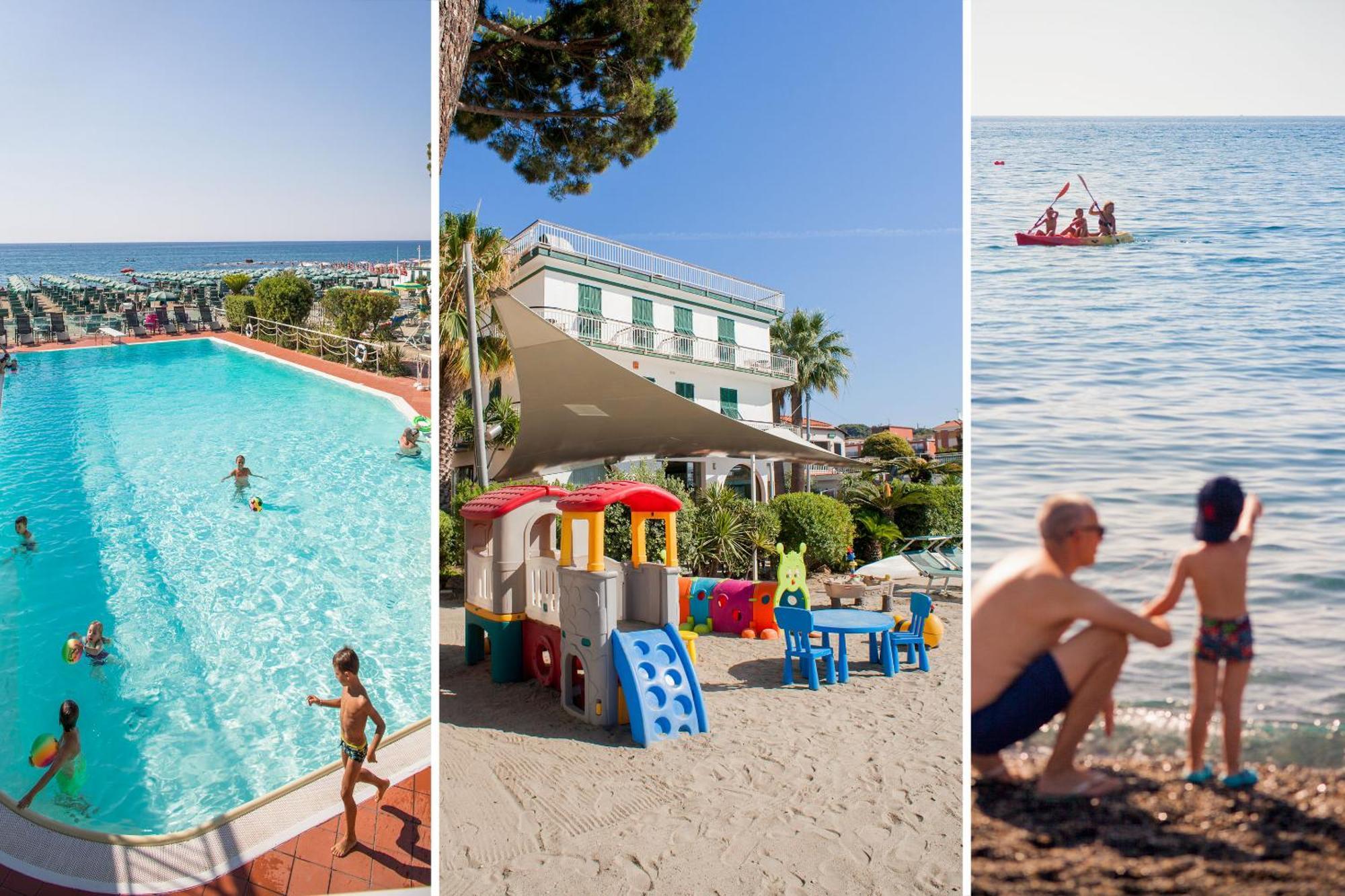 Hotel Gabriella Diano Marina Bagian luar foto
